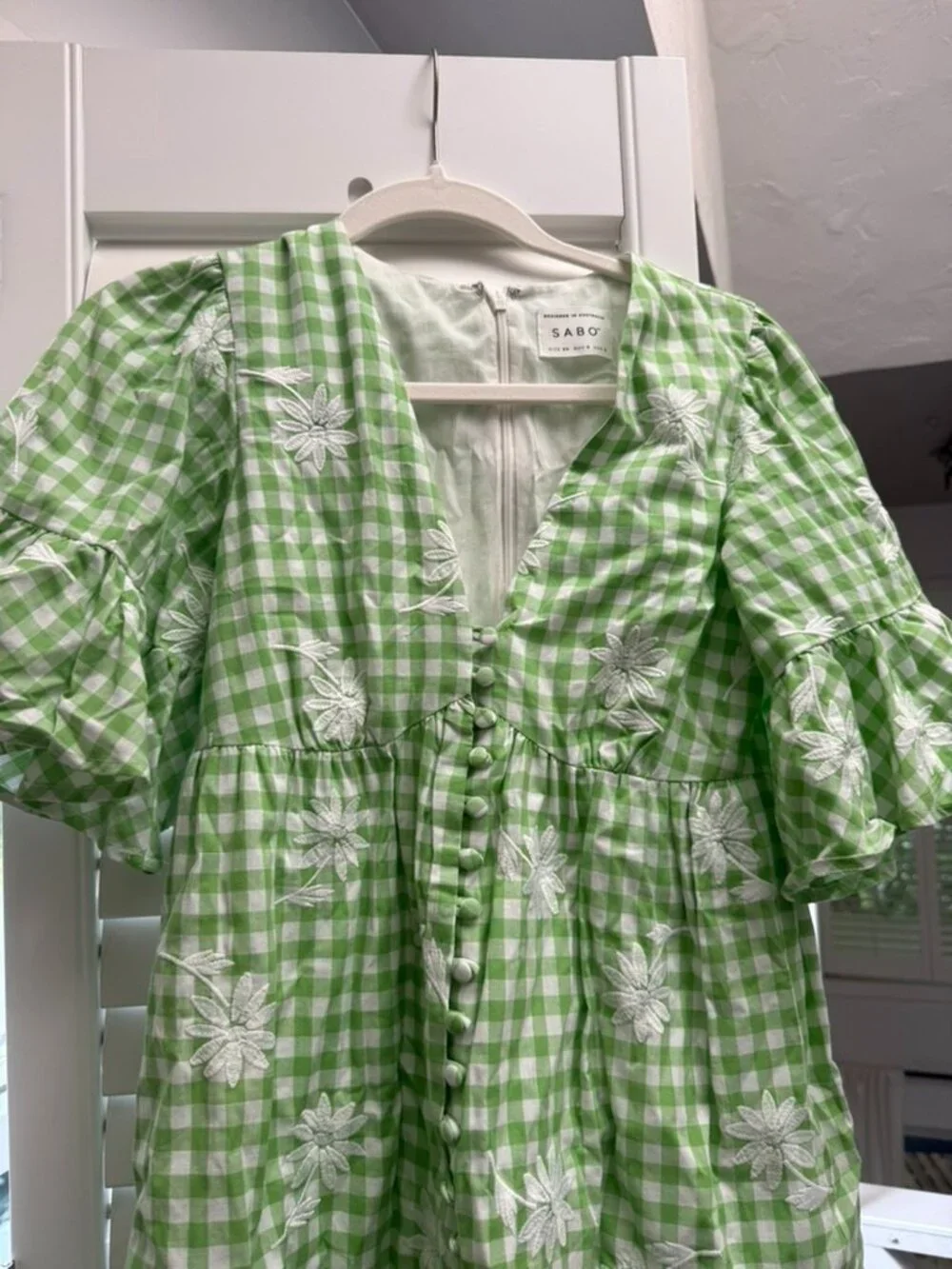 Cute Garden Palm Beach Inspired Dress - Picture 3 of 3